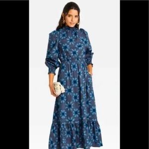 BRAND NEW universal thread (Target) blue prairie dress